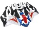 Carenagens Moto Honda CBR250RR 2011-2015 - Branco Vermelho Azul Claro