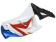 Carenagens Moto Honda CBR250RR 2011-2015 - Branco Vermelho Azul Claro