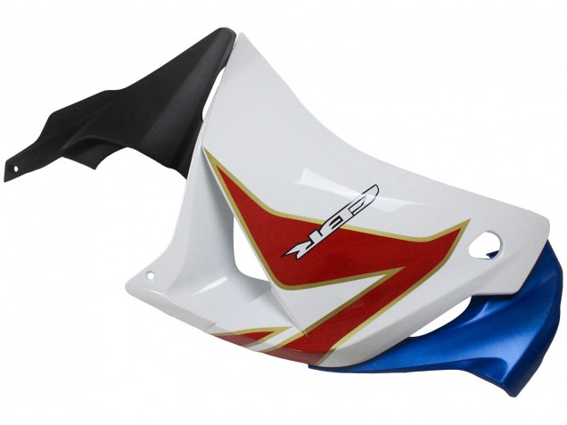 Carenagens Moto Honda CBR250RR 2011-2015 - Branco Vermelho Azul Claro