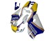 Carenagens Moto Honda NSR250 1994-1996 - Branco Azul Amarelo Ouro Rothmans