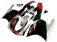 Carenagens Moto Honda NSR250R 1988-1989 - Prata Vermelho Preto Brilhante