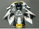 Carenagens Moto Honda NSR250R 1988-1989 - Branco Amarelo Ouro Preto Brilhante