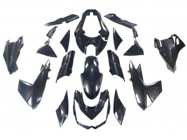Carenagens Moto Kawasaki Z1000 2010-2013 - Preto Fibra de Carbono