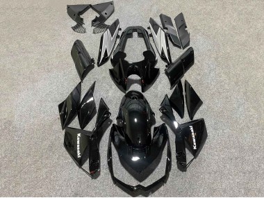 Carenagens Moto Kawasaki Z1000 2010-2013 - Preto Brilhante Branco