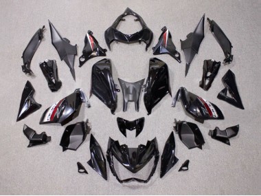Carenagens Moto Kawasaki Z1000 2014-2019 - Preto Brilhante Vermelho Branco