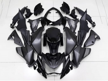 Carenagens Moto Kawasaki Z800 2013-2018 - Preto Fosco