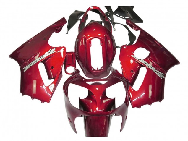 Carenagens Moto Kawasaki ZX12R 2000-2001 - Doce Vermelho