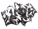 Carenagens Moto Kawasaki ZX12R 2000-2001 - Preto Brilhante Branco Elf Neve