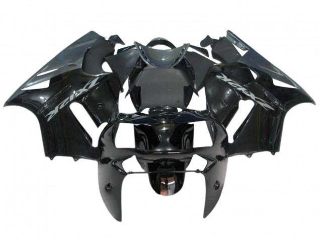 Kits Carenagem Moto Kawasaki ZX12R 2000-2001 - Preto Brilhante
