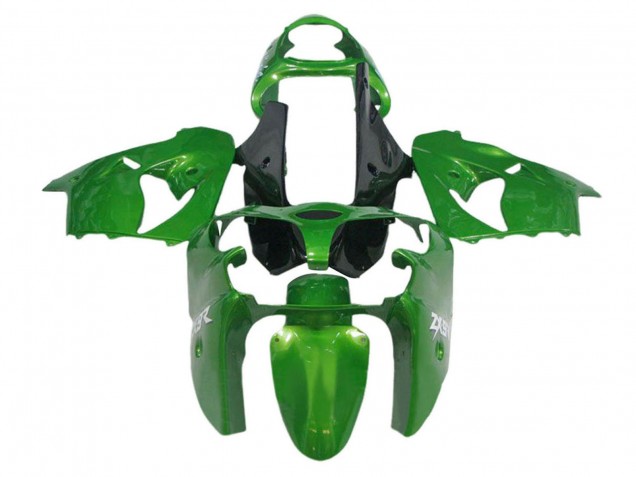 Carenagens Moto Kawasaki ZX12R 2002-2006 - Verde Preto