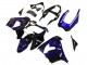 Carenagens Moto Kawasaki ZX9R 2000-2001 - Preto Brilhante Azul Chama Branco