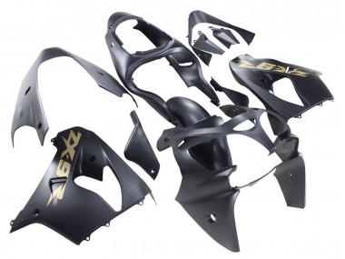 Carenagens Moto Kawasaki ZX9R 2000-2001 - Preto Fosco Ouro