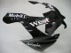 Carenagens Moto Kawasaki ZX9R 2000-2001 - Preto Brilhante Branco West