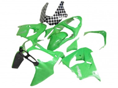 Carenagens Moto Kawasaki ZX9R 2000-2001 - Verde Preto Branco Ninja