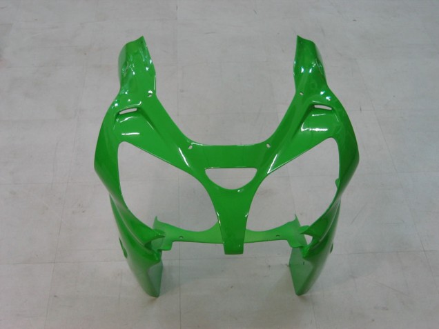 Carenagens Moto Kawasaki ZX9R 2000-2001 - Verde Prata Preto