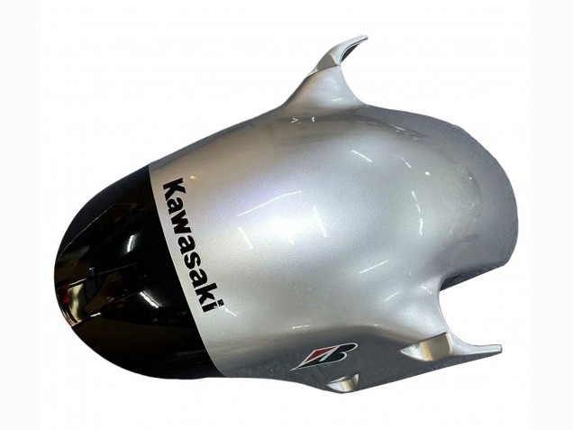 Carenagens Moto Kawasaki ZX9R 2002-2003 - Prata Preto Brilhante Monstro Elf