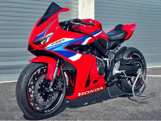 Carenagens Moto Honda CBR650R 2024-2025 - Vermelho Branco Azul