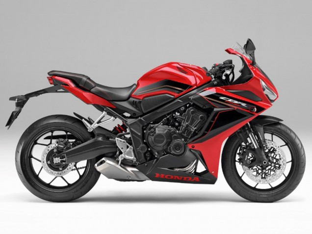 Carenagens Moto Honda CBR650R 2021-2023 - Vermelho Preto