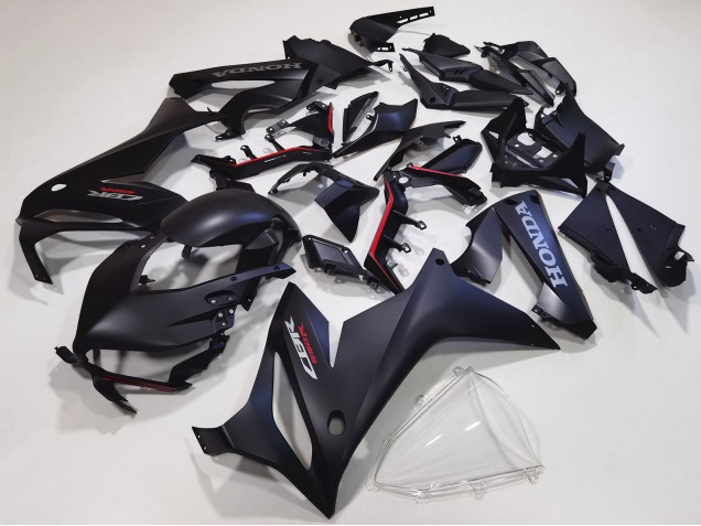 Kits Carenagem Moto Honda CBR650R 2021-2023 - Preto Fosco