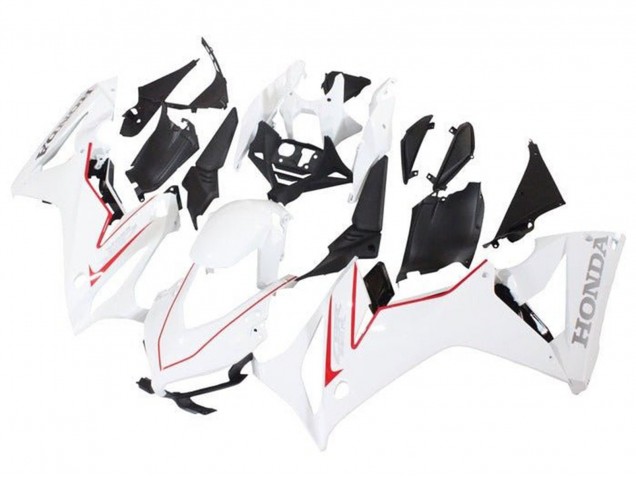 Carenagens Moto Honda CBR650R 2021-2023 - Branco Vermelho Preto