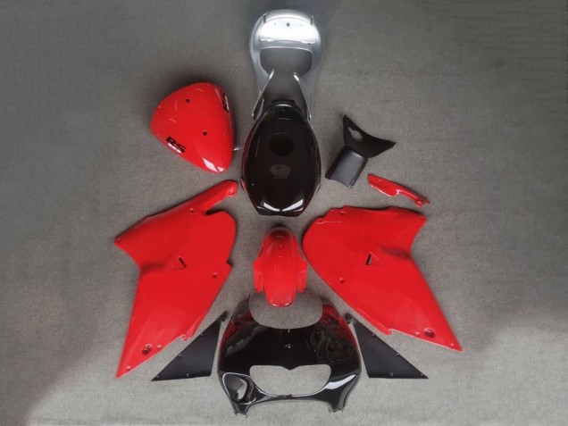 Carenagens Moto Aprilia RS250 1999-2004 - Vermelho Preto Prata