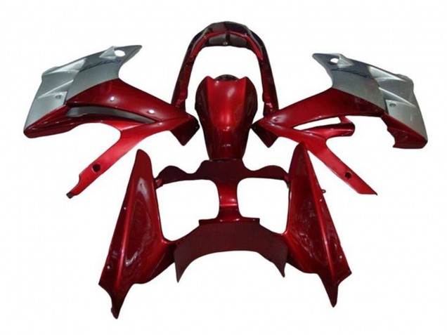 Carenagens Moto Yamaha FJR1300 2007-2012 - Vermelho Cinzento