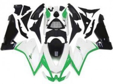 Carenagens Moto Aprilia RSV4 1000 2009-2015 - Branco Verde Preto