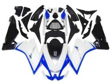Carenagens Moto Aprilia RSV4 1000 2009-2015 - Branco Azul Preto