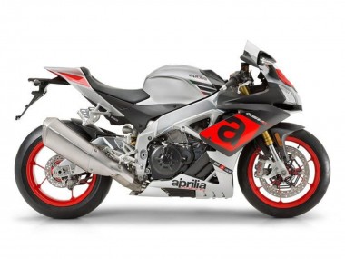 Carenagens Moto Aprilia RSV4 1000 2009-2015 - Prata Vermelho Preto