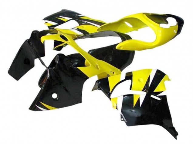 Carenagens Moto Kawasaki ZX9R 2000-2001 - Amarelo Preto