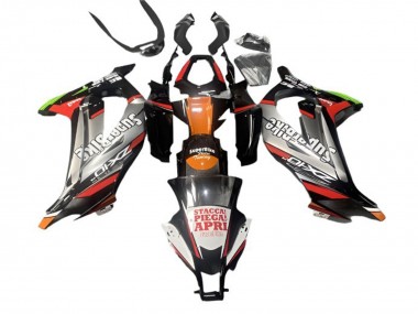 Carenagens Moto Kawasaki ZX10R 2016-2020 - Prata Preto Vermelho Laranja Superbike