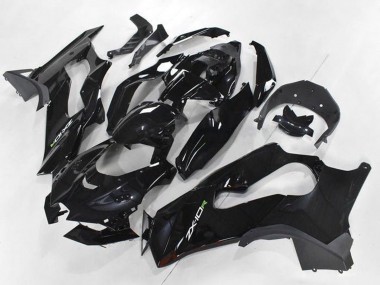 Carenagens Moto Kawasaki ZX10R 2021-2025 - Preto Brilhante Branco Verde Decal
