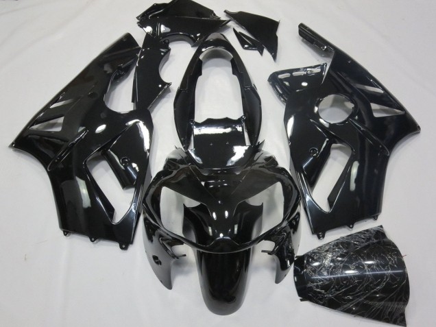Carenagens Moto Kawasaki ZX12R 2000-2001 - Preto Brilhante