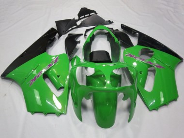 Carenagens Moto Kawasaki ZX12R 2002-2006 - Verde Preto Roxo