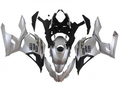 Carenagens Moto Kawasaki Ninja 400 2018-2024 - Prata Preto Repsol
