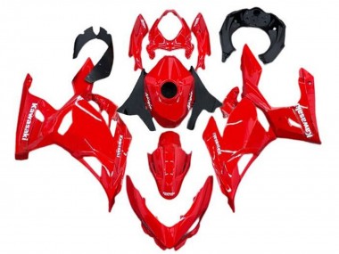 Carenagens Moto Kawasaki Ninja 400 2018-2024 - Vermelho