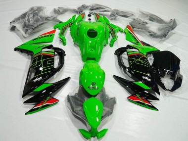 Carenagem Moto Kawasaki Ninja 650 EX650 2020-2025 - Verde Vermelho Preto Branco