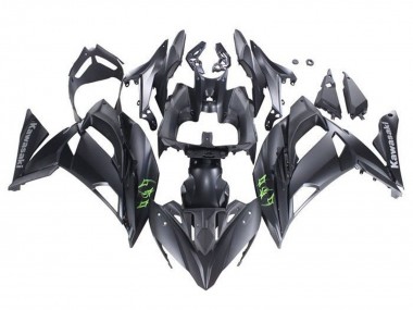 Carenagens Moto Kawasaki Ninja 650 EX650 2020-2025 - Preto Fosco Verde