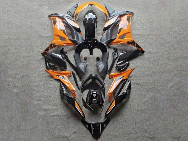 Carenagens Moto Kawasaki Ninja 650 EX650 2020-2025 - Laranja Preto