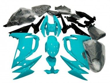 Carenagens Moto Kawasaki Ninja 650 EX650 2020-2025 - Azul Claro Preto