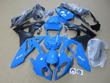 Carenagem Moto BMW S1000RR 2009-2014 - Azul Preto Fosco