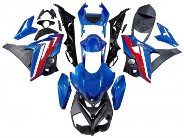 Carenagens Moto BMW S1000RR 2015-2016 - Azul Vermelho Preto