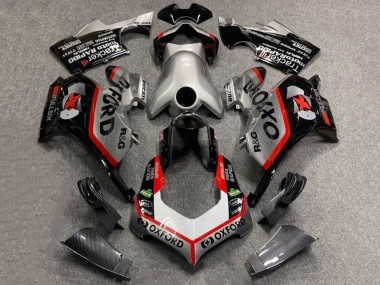 Carenagens Moto Ducati Panigale V4 V4S 2020-2021 - Prata Branco Vermelho Preto Fibra de Carbono Estilo