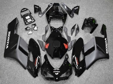 Carenagens Moto Honda CBR1000RR 2004-2005 - Preto Brilhante Preto Fosco Vermelho