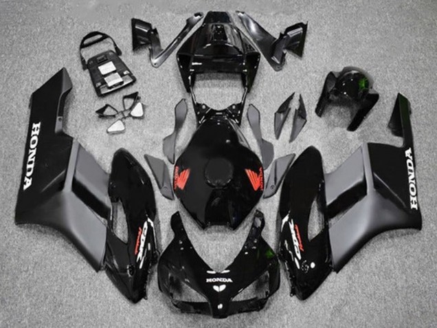 Carenagens Moto Honda CBR1000RR 2004-2005 - Preto Brilhante Preto Fosco Vermelho