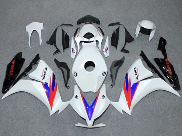Carenagens Moto Honda CBR1000RR 2012-2016 - Branco Vermelho Azul Preto Brilhante HRC