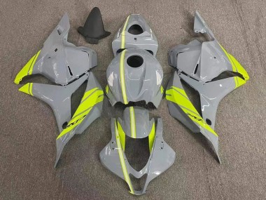 Carenagens Moto Honda CBR600RR 2007-2008 - Nardo Cinzento Amarelo Néon