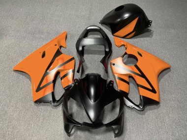 Carenagens Moto Honda CBR600 F4i 2001-2003 - Laranja Preto Fosco