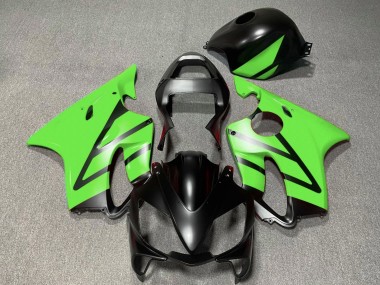 Carenagens Moto Honda CBR600 F4i 2001-2003 - Verde Preto Fosco