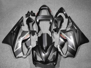 Carenagens Moto Honda CBR600 F4i 2001-2003 - Preto Fosco Cinzento